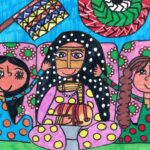 الفائزة بجائزة اليافعين عن فئة الرسم