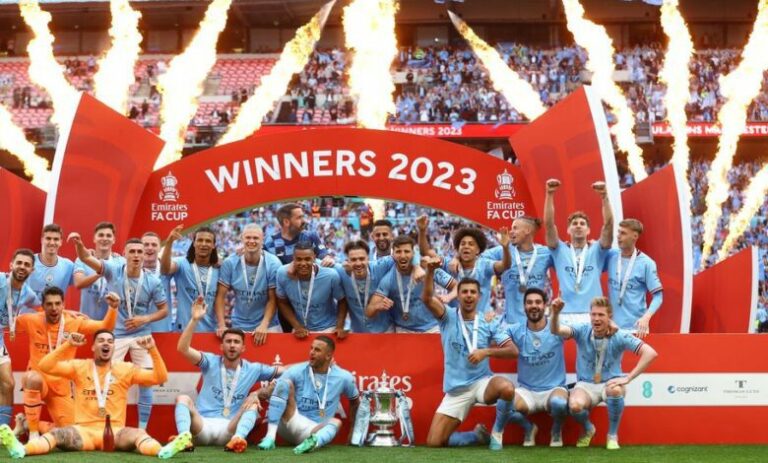 مانشستر سيتي يتوج بطلاً لكأس إنجلترا على حساب مانشستر يونايتد