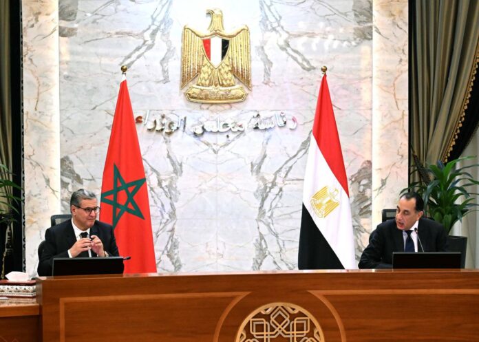 ترأس الدكتور مصطفى مدبولي، رئيس مجلس الوزراء، والسيد عزيز أخنوش، رئيس حكومة المملكة المغربية، أعمال الدورة الأولى للجنة التنسيق والمتابعة المصرية المغربية المشتركة، حيث تم التباحث حول عدد من القضايا والموضوعات محل الاهتمام المشترك في ضوء رغبة البلدين في تعزيز العلاقات الثنائية في مختلف المجالات.